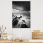 Dramatische rotswal poster (Keuken)