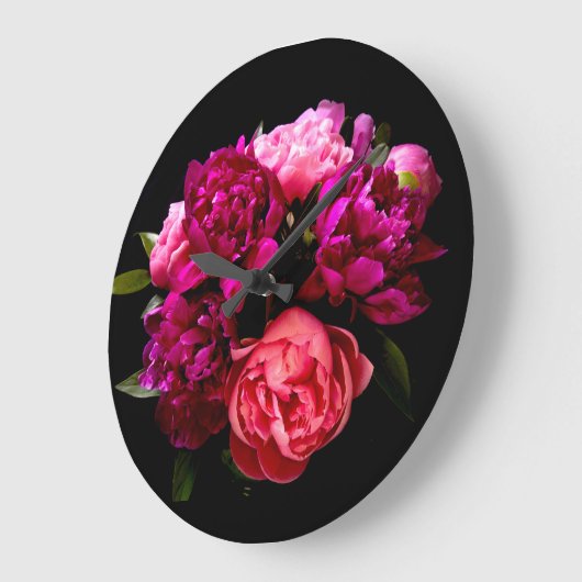 Dramatische roze en Paarse volken Grote Klok (Hoek)