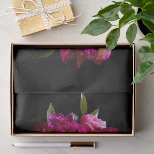 Dramatische roze en Paarse volken Tissuepapier (Geschenk)