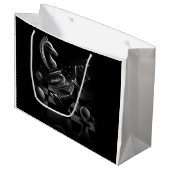 Dramatische schaakstrijd - Ridder vs. Paard Groot Cadeauzakje (Voorkant Gekanteld)