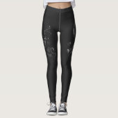 Dramatische schaakstrijd - Ridder vs. Paard Leggings (Voorkant)