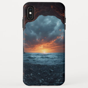 Dramatische Seascape Phone Hoesje - Cave Sunset Ui