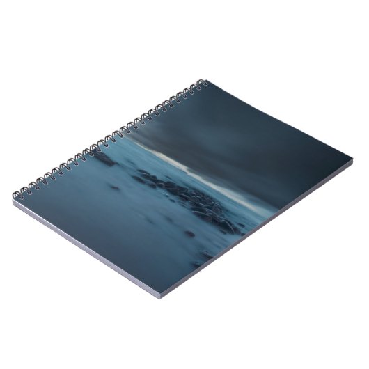 Dramatische seizoenscape notitieboek (Linkerzijde)