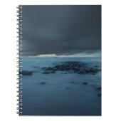 Dramatische seizoenscape notitieboek (Voorkant)