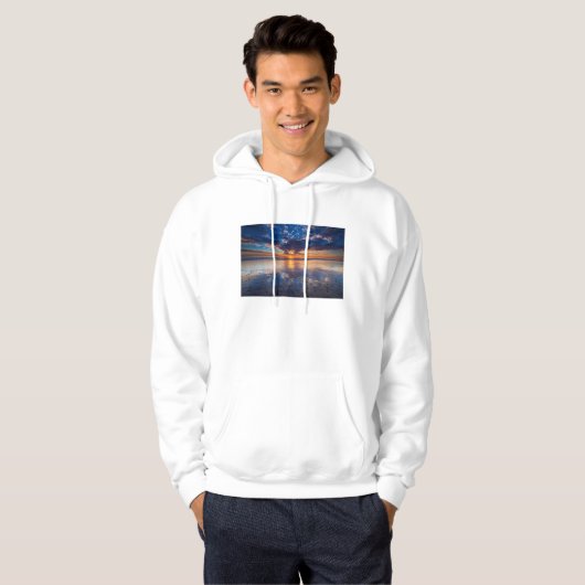 Dramatische seizoenscape, zonsondergang, CA Hoodie (Voorkant volledig)