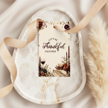 Dramatische Sfeervolle Herfst Friendsgiving