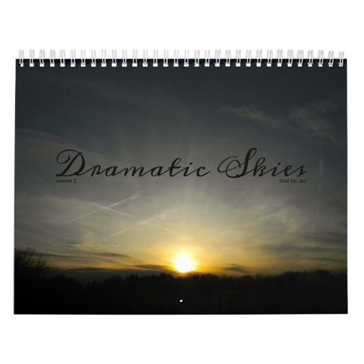 Dramatische Skies volume 2 Kalender (Hoes)