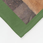 Dramatische Tiger Fleece Blanket Deken (Hoek)