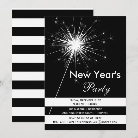 Dramatische uitnodiging van de Oost-Europese parti (Voorkant / Achterkant)