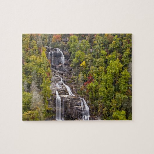 Dramatische Whitewater Herfsten in het najaar Legpuzzel (Horizontaal)