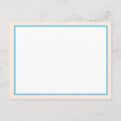 Dramatische zon met wolken en oceaan briefkaart (Achterkant)