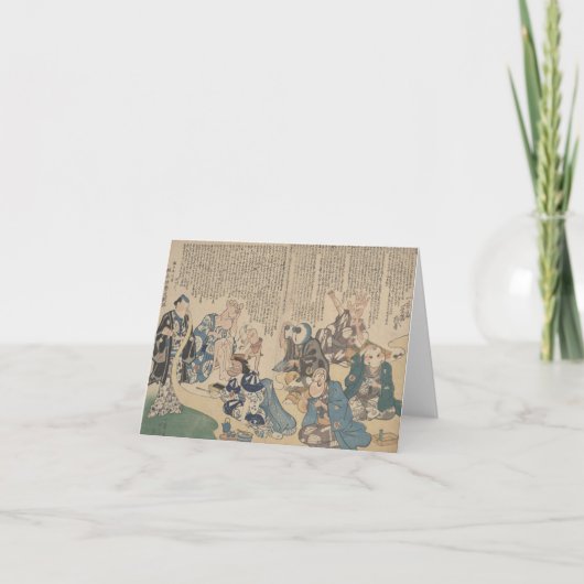 dramatisering van lichaamsdelen - notecard kaart (Voorkant)