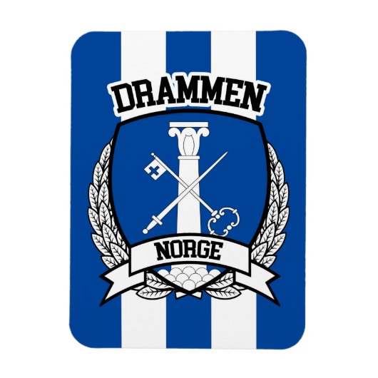 Drammen Magneet (Verticaal)