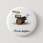 Dramsessie Ronde Button 5,7 Cm (Voorkant)