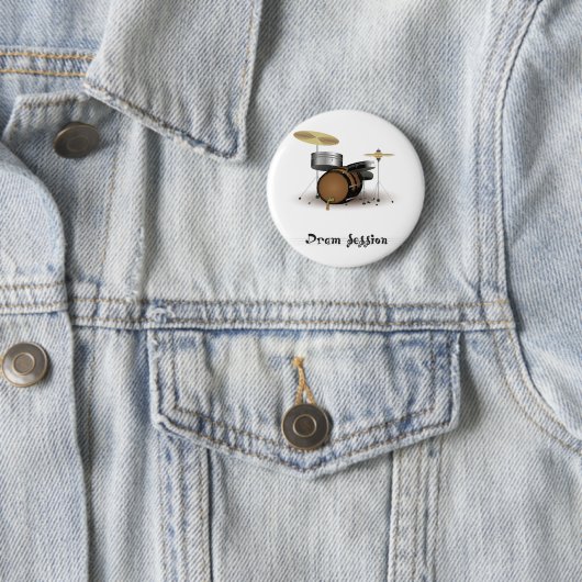Dramsessie Ronde Button 5,7 Cm (In situ)