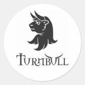 Dranbull Bull's Head sticker (Voorkant)