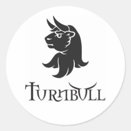 Dranbull Bull's Head sticker