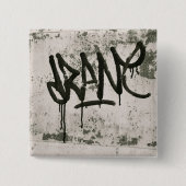 Drane Vierkante Button 5,1 Cm (Voorkant)