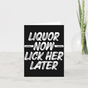 Drank Lik Haar Later Leuk Drinkend Vrijgezellenfee Kaart