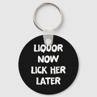 Drank Lik Haar Later Plezierig Drinken Vrijgezelle Sleutelhanger