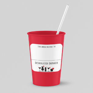 Drank Sticker Marker Naam Cocktail Labels Feestje