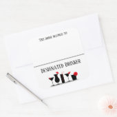 Drank Sticker Marker Naam Cocktail Labels Feestje (Envelop)