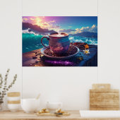 DRANK VAN DE GODEN - COCOA POSTER (Keuken)