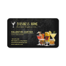 drankbarman | Modern zwart