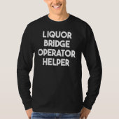 Drankbrugoperatorhelper T-shirt (Voorkant)