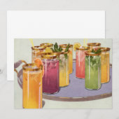  dranken, Drinken met ijsblokjes op een lade (Voorkant / Achterkant)