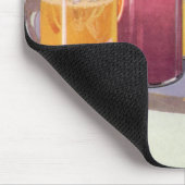  dranken, Drinken met ijsblokjes op een lade Muismat (Hoek)