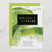 Dranken en hapjes kaart (Voorkant / Achterkant)