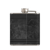 Dranken & Flessen - Zwart & Goud Heupfles (Achterkant)