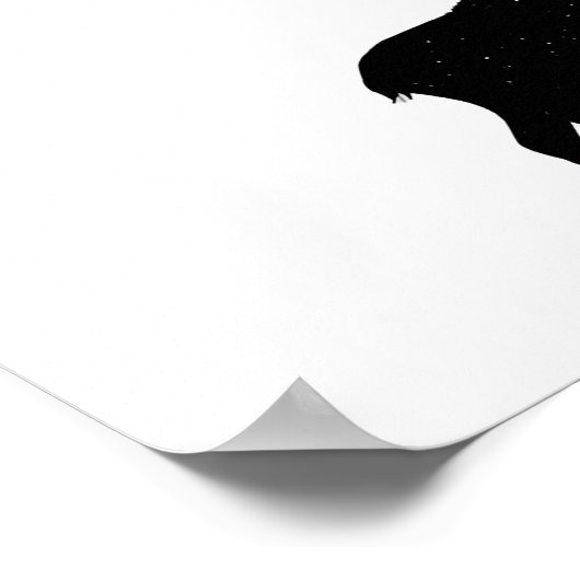 Dranken met vogels poster (Hoek)