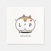 Dranken op de Corgi servet (Voorkant)