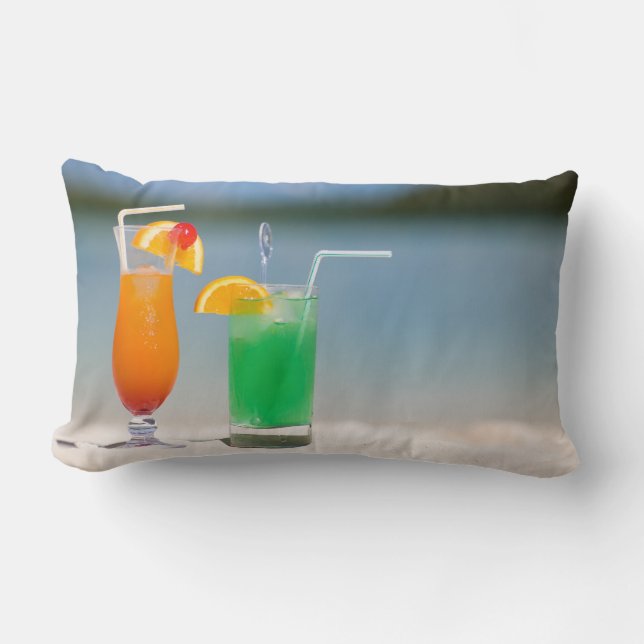 Dranken op het strand kussen (Voorkant)