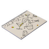 Dranken Spiraal Notebook Notitieboek (Linkerzijde)