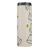 Dranken Thermische Tumbler Thermosbeker (Achterkant)