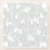 Dranken voor bloemen glazen onderzetter (Achterkant)