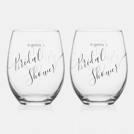 Drankgerei stijl: Steel Glas Wijn Glas, Set