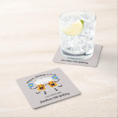 Drankjes & Drinken Cartoon Bier Mokken Custom Pick Kartonnen Onderzetters (Insitu)