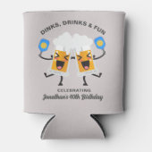 Drankjes & Drinken Funny Cartoon Bier Mokken Pickl Blikjeskoeler (Voorkant)