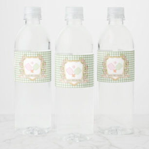 Drankjes en Drinken Preppy Pickle Ball Waterfles Etiket