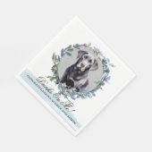 Drankjes op mij! Zwarte Labradors Servetten met Fo (Hoek)