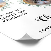 Drankjes Zijn Op Ons Hond Open Bar Foto Huisdier T Poster (Hoek)