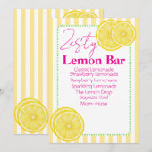 Drankkaart bord menu (Voorkant / Achterkant)