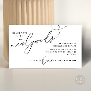 Drankkaartje Volwassenen drankje Happily Ever Afte Informatiekaartje