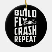 Drankschenken voor mannen met kopermulticopter FPV Keramisch Ornament (Voorkant)