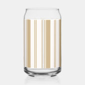 Drankservies Beige & Witte Streep Kan Glas (Rechts)