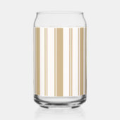 Drankservies Beige & Witte Streep Kan Glas (Links)
